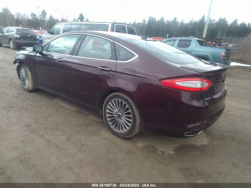 2013 FORD FUSION TITANIUM - 3FA6P0K96DR103856