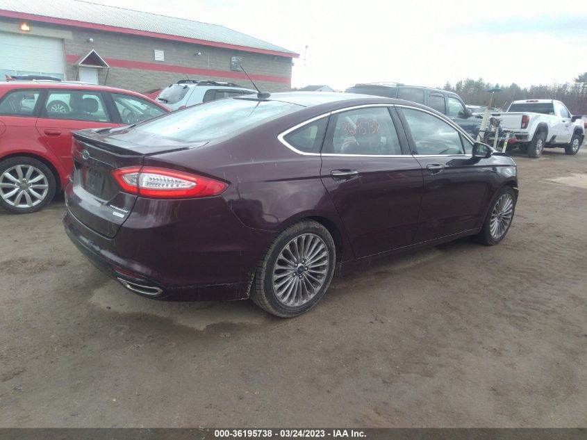 2013 FORD FUSION TITANIUM - 3FA6P0K96DR103856