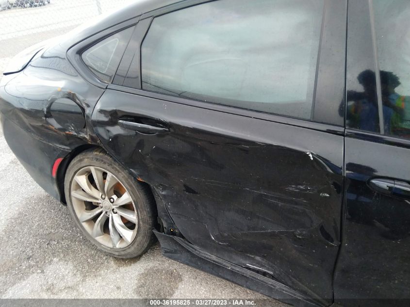 2016 CHRYSLER 200 S - 1C3CCCBB7GN129455