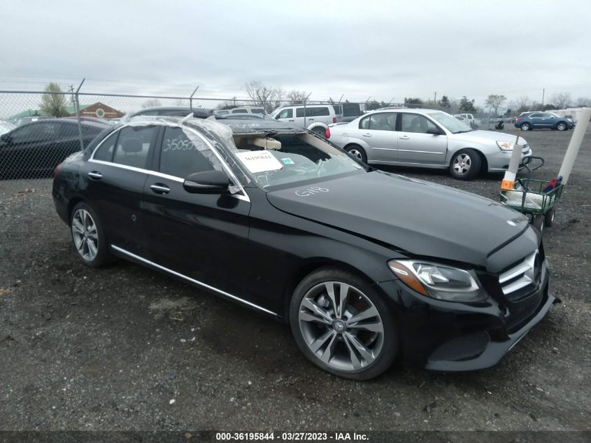 2017 MERCEDES-BENZ C 300 SPORT/LUXURY - WDDWF4JB2HR242513