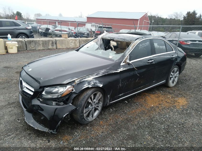 2017 MERCEDES-BENZ C 300 SPORT/LUXURY - WDDWF4JB2HR242513
