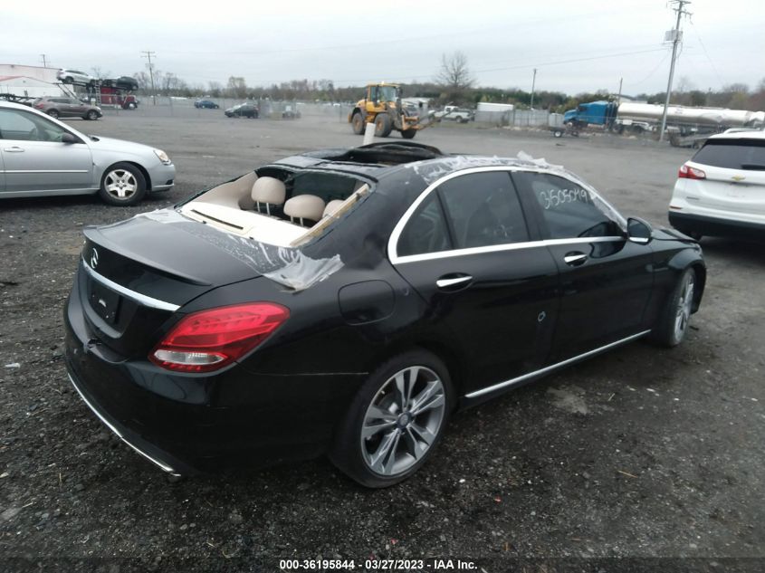 2017 MERCEDES-BENZ C 300 SPORT/LUXURY - WDDWF4JB2HR242513