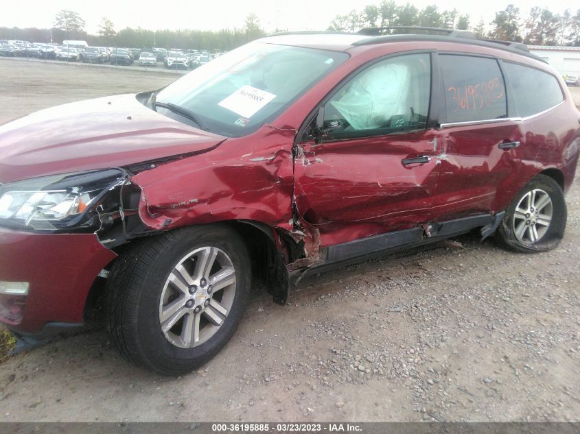 2015 CHEVROLET TRAVERSE LT - 1GNKVGKD9FJ288873