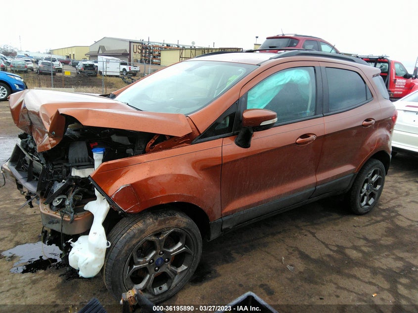 VIN MAJ6P1CL0JC215403 2018 FORD ECOSPORT SES