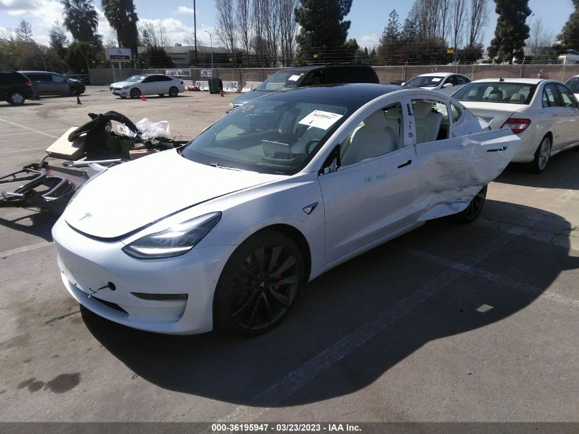 2020 TESLA MODEL 3 PERFORMANCE - 5YJ3E1EC8LF719249