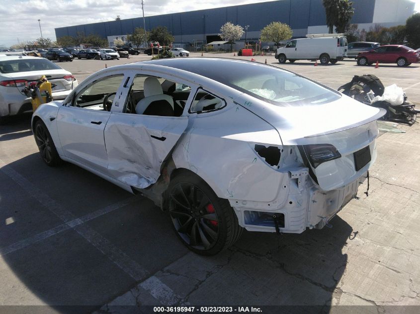 2020 TESLA MODEL 3 PERFORMANCE - 5YJ3E1EC8LF719249