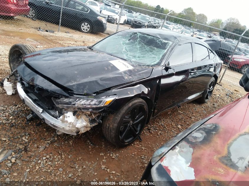 2022 HONDA ACCORD SEDAN SPORT SE - 1HGCV1F41NA101405