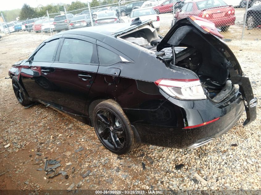 2022 HONDA ACCORD SEDAN SPORT SE - 1HGCV1F41NA101405