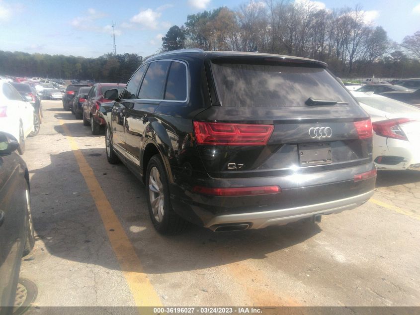 2017 AUDI Q7 PREMIUM PLUS - WA1LHAF78HD050577