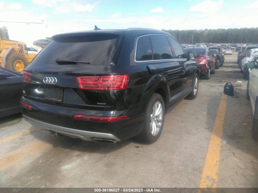 2017 AUDI Q7 PREMIUM PLUS - WA1LHAF78HD050577