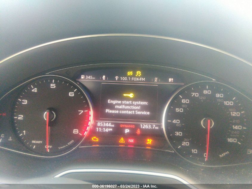 2017 AUDI Q7 PREMIUM PLUS - WA1LHAF78HD050577