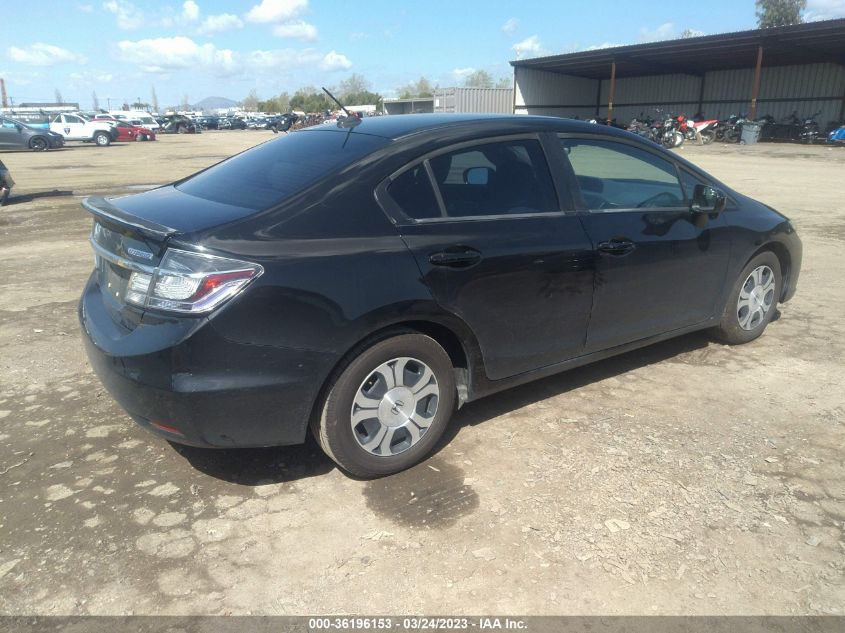 2014 HONDA CIVIC HYBRID - 19XFB4F2XEE200080