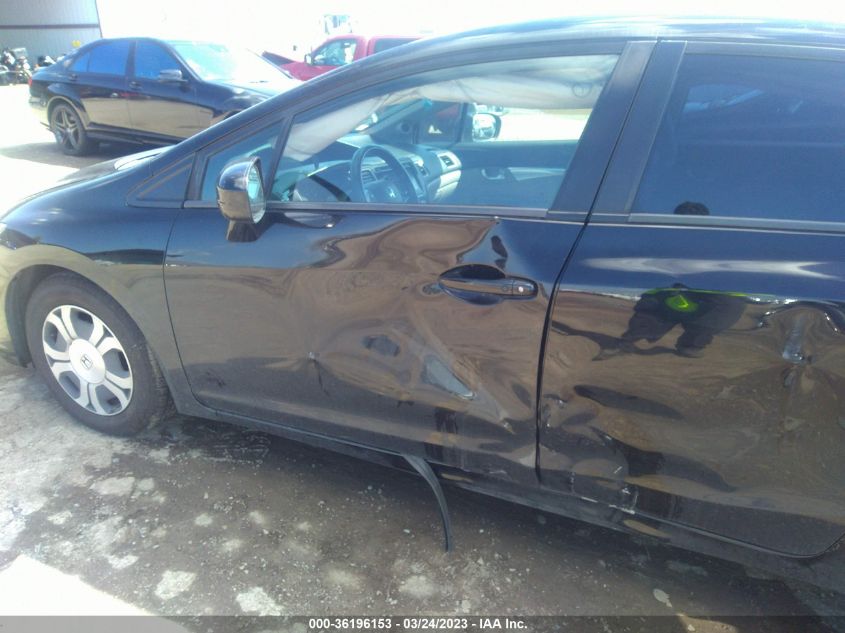 2014 HONDA CIVIC HYBRID - 19XFB4F2XEE200080