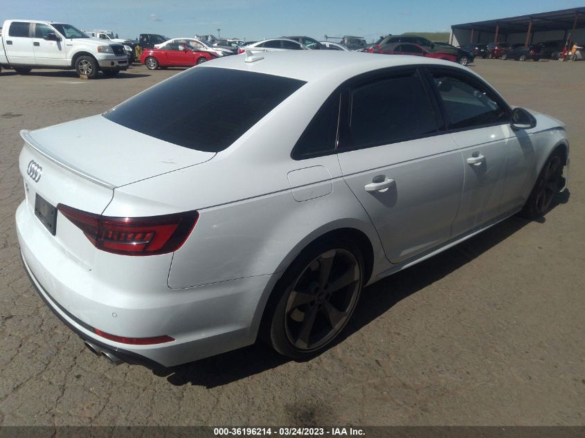 2019 AUDI S4 PREMIUM PLUS - WAUB4AF48KA002344
