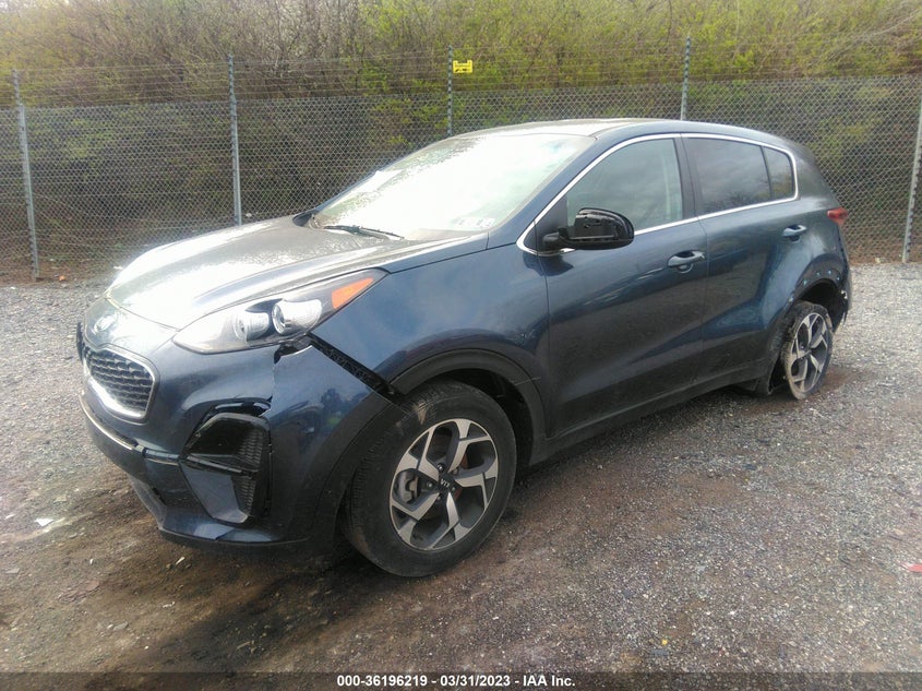 VIN KNDPM3AC4M7870456 2021 KIA SPORTAGE LX