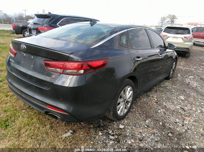 2018 KIA OPTIMA S - 5XXGT4L31JG204650