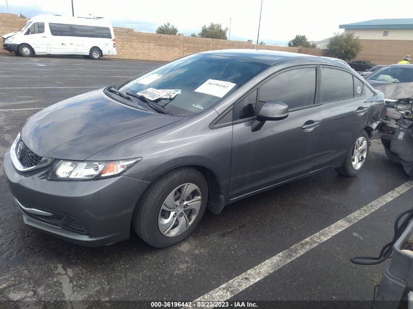 2013 HONDA CIVIC SDN LX - 2HGFB2F51DH549860