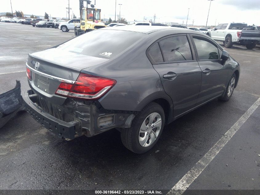 2013 HONDA CIVIC SDN LX - 2HGFB2F51DH549860