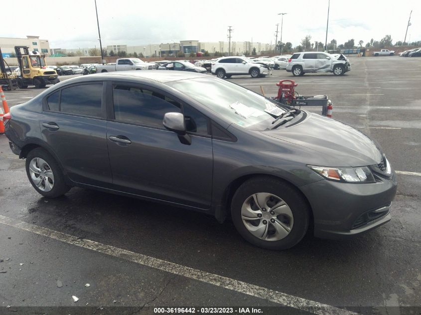 2013 HONDA CIVIC SDN LX - 2HGFB2F51DH549860