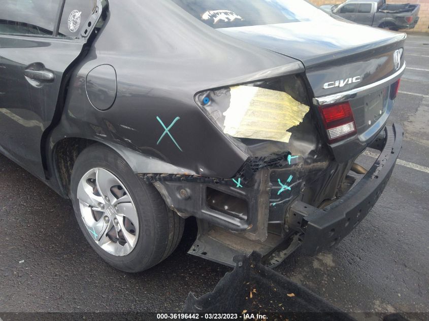2013 HONDA CIVIC SDN LX - 2HGFB2F51DH549860