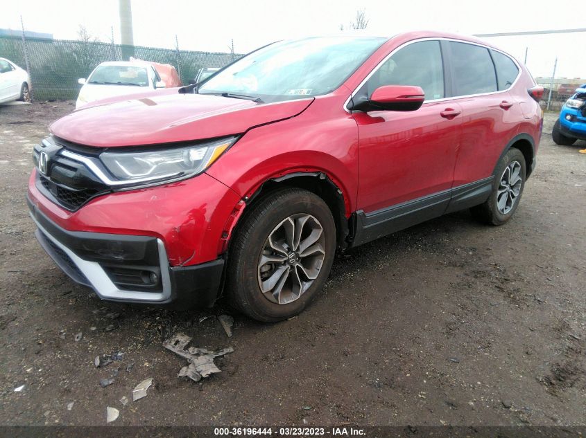 2021 HONDA CR-V EX-L - 2HKRW2H82MH603410