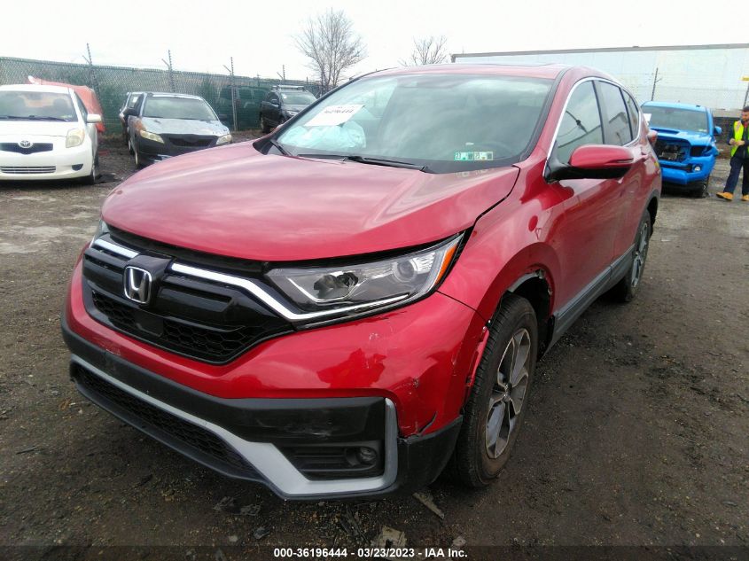 2021 HONDA CR-V EX-L - 2HKRW2H82MH603410