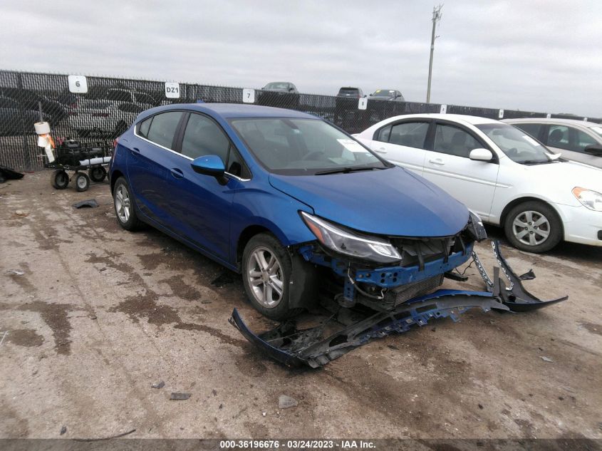 2017 CHEVROLET CRUZE LT - 3G1BE6SM7HS576856