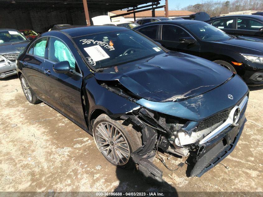 2021 MERCEDES-BENZ CLA 250 - W1K5J4HB8MN193402