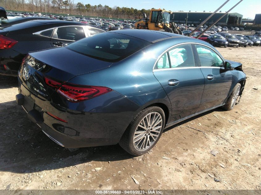 2021 MERCEDES-BENZ CLA 250 - W1K5J4HB8MN193402