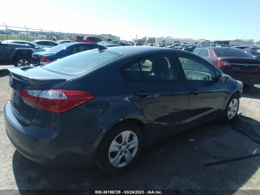 2016 KIA FORTE LX - KNAFK4A6XG5554140