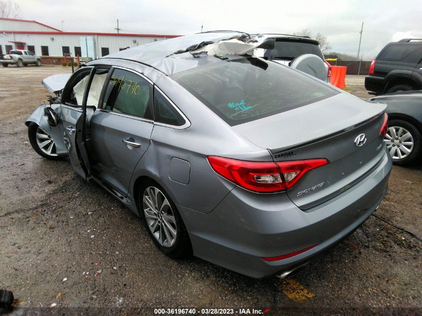2015 HYUNDAI SONATA 2.4L SPORT - 5NPE34AF2FH102421