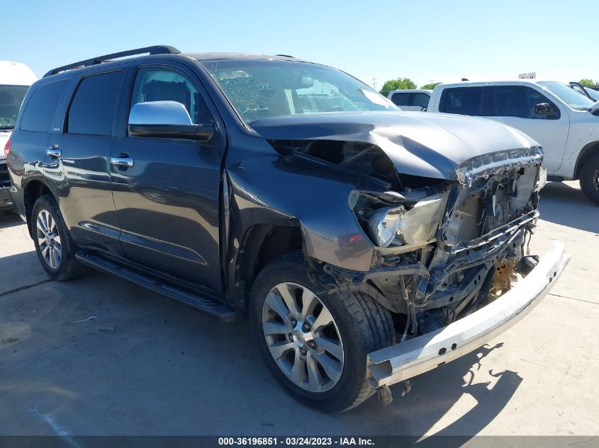 2014 TOYOTA SEQUOIA LIMITED - 5TDKY5G14ES054256