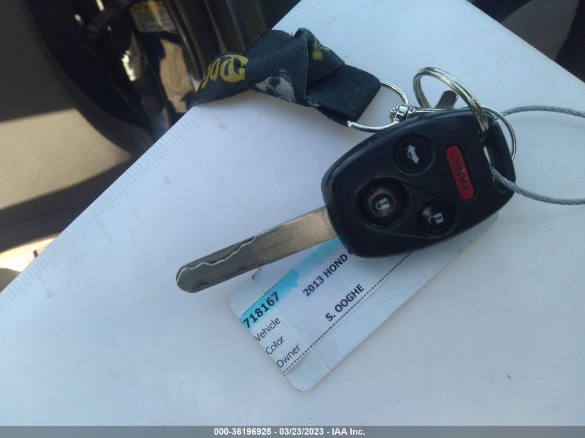 2013 HONDA CIVIC SDN EX - 19XFB2F86DE250563