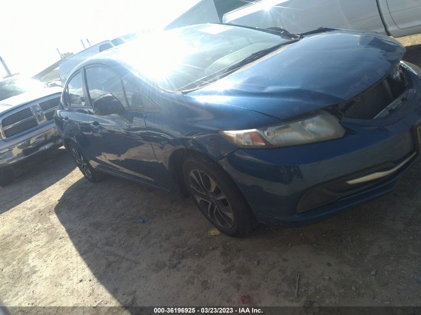 2013 HONDA CIVIC SDN EX - 19XFB2F86DE250563