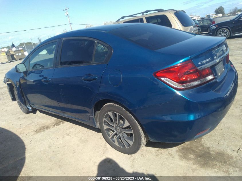 2013 HONDA CIVIC SDN EX - 19XFB2F86DE250563
