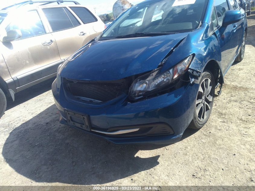 2013 HONDA CIVIC SDN EX - 19XFB2F86DE250563