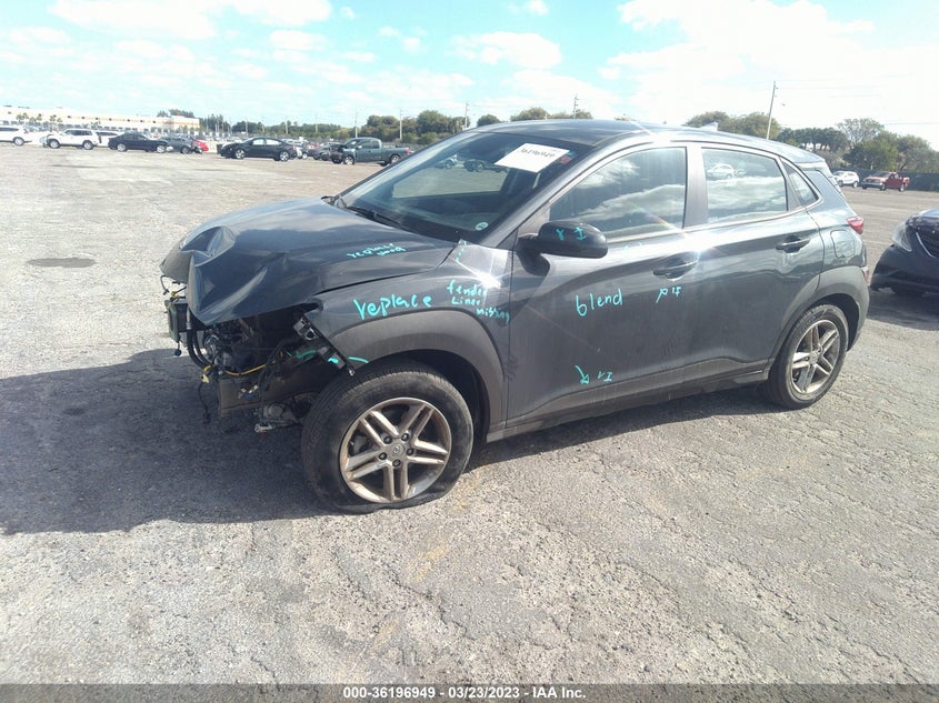 VIN KM8K22AB6NU763702 2022 HYUNDAI KONA SE