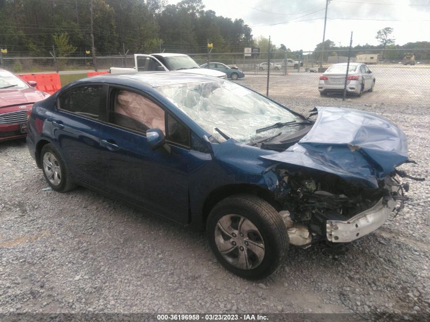 2014 HONDA CIVIC SEDAN LX - 19XFB2F50EE008360