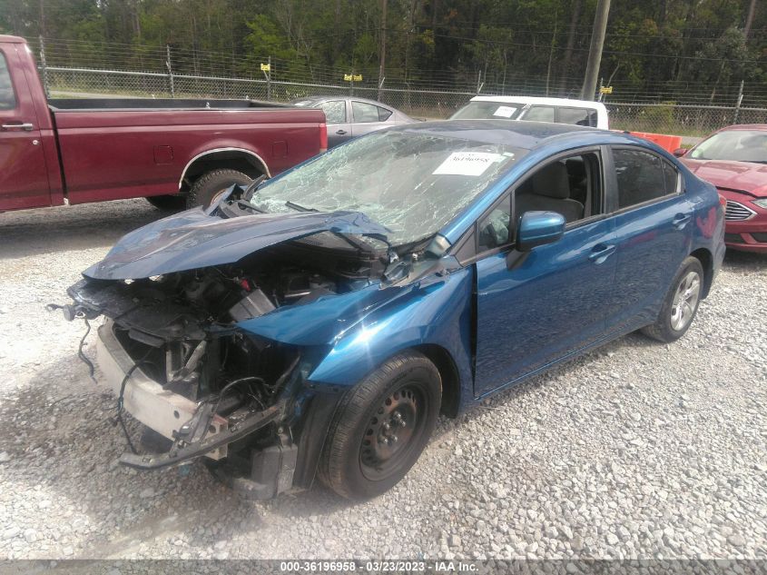 2014 HONDA CIVIC SEDAN LX - 19XFB2F50EE008360