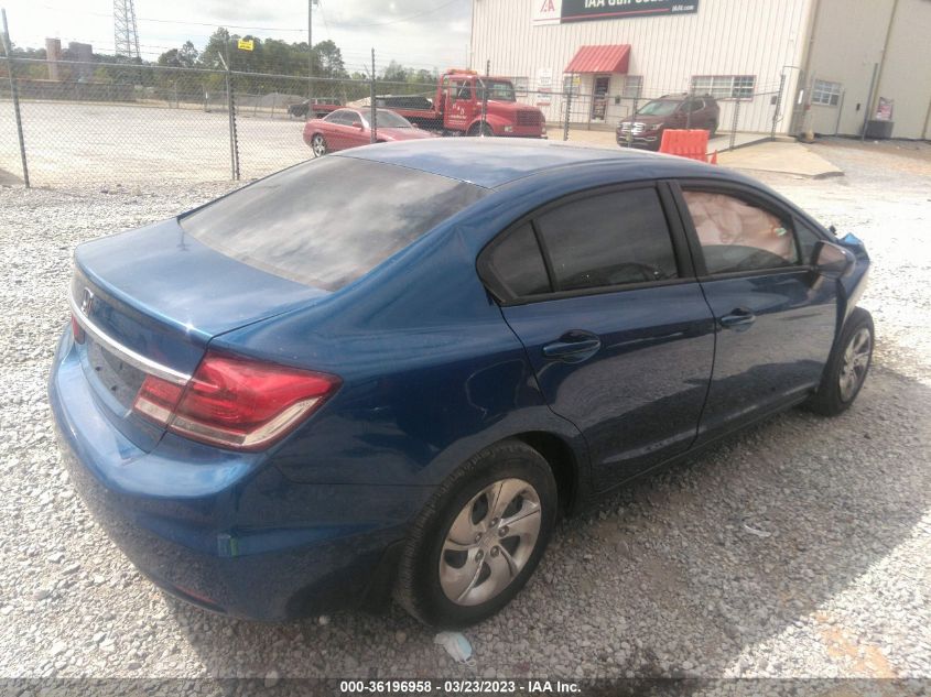 2014 HONDA CIVIC SEDAN LX - 19XFB2F50EE008360