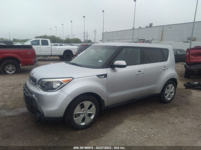 2014 KIA SOUL BASE - KNDJN2A29E7733616
