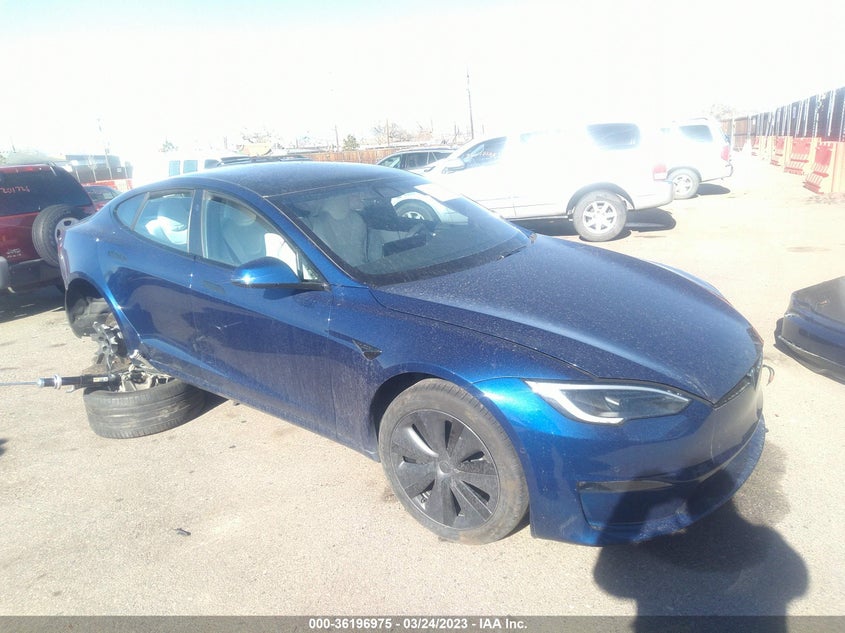 VIN 5YJSA1E68NF487160 2022 TESLA MODEL S PLAID