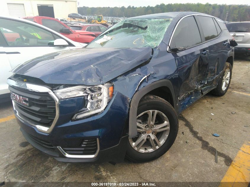 2022 GMC TERRAIN SLE - 3GKALMEV5NL196071