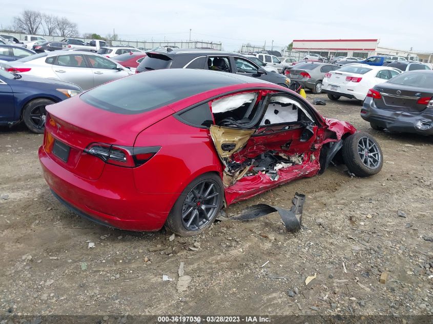 2021 TESLA MODEL 3 STANDARD RANGE PLUS - 5YJ3E1EA4MF955607
