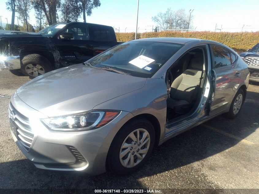 VIN 5NPD74LF5HH163617 2017 HYUNDAI ELANTRA SE