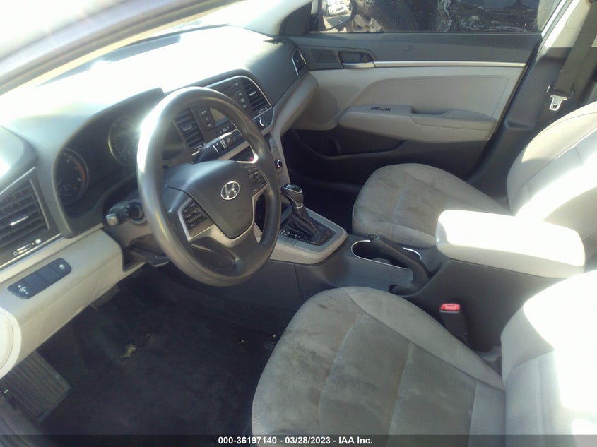 VIN 5NPD74LF5HH163617 2017 HYUNDAI ELANTRA SE