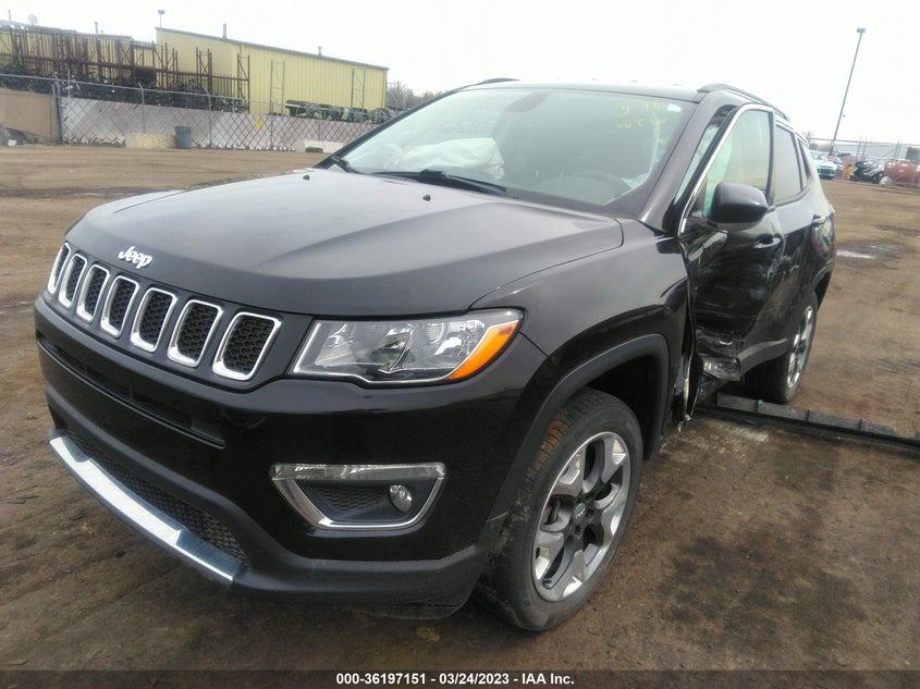 VIN 3C4NJDCB4KT787595 2019 JEEP COMPASS LIMITED