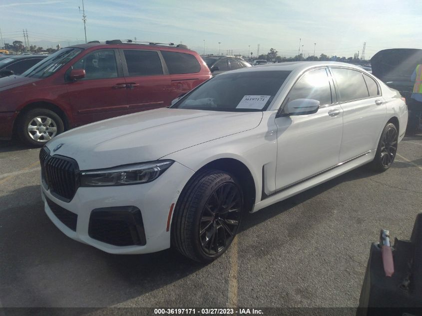 2022 BMW 7 SERIES 740I - WBA7T2C09NCH16527