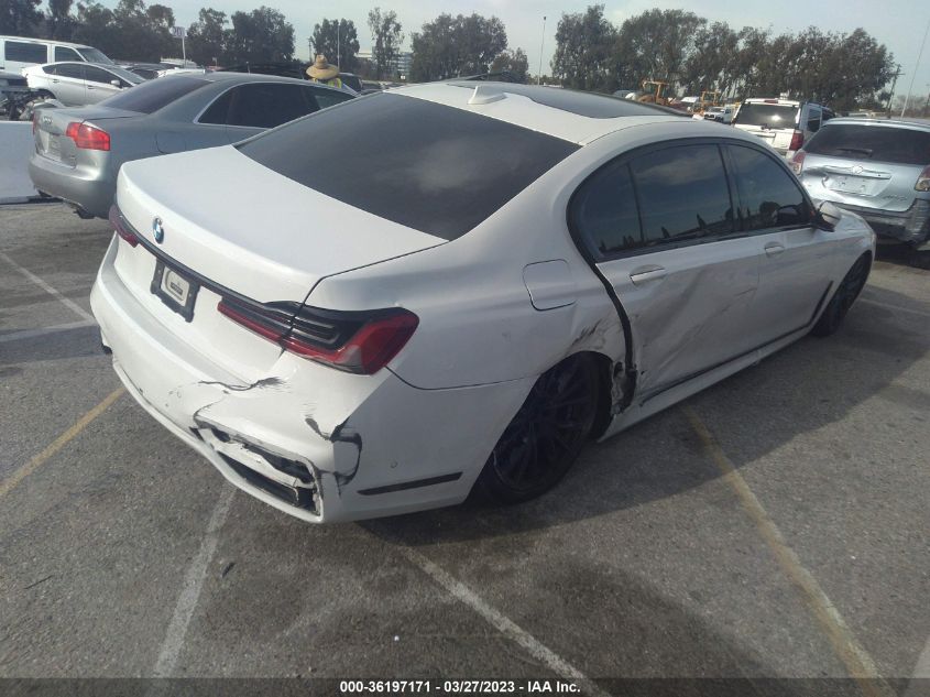 2022 BMW 7 SERIES 740I - WBA7T2C09NCH16527