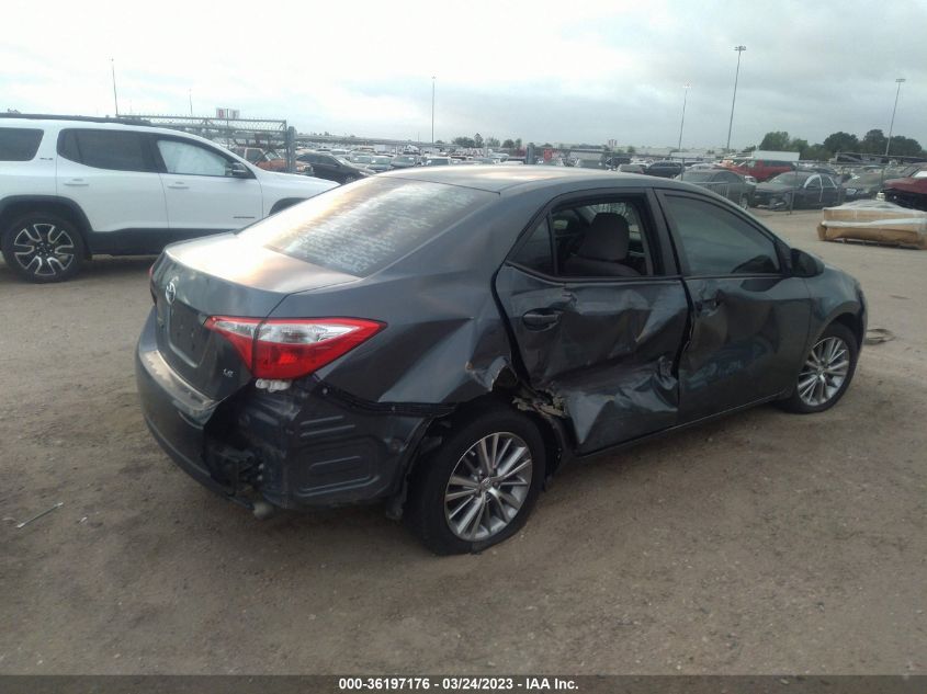 2014 TOYOTA COROLLA L/LE/S/S PLUS/LE PLUS - 5YFBURHE4EP154726